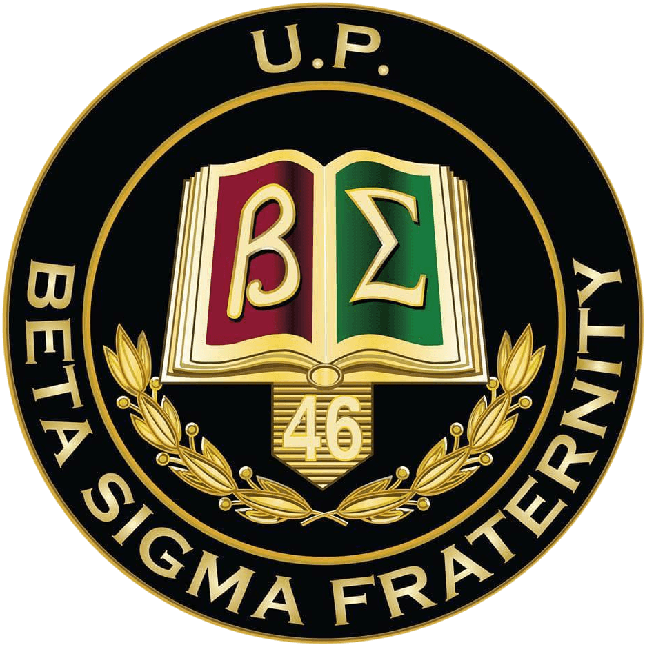 U.P. Beta Sigma Fraternity crest